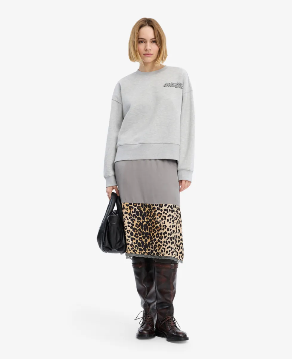 Munthe Sweater - 80 light grey 2 Munthe Munthe Sweater - 80 light grey