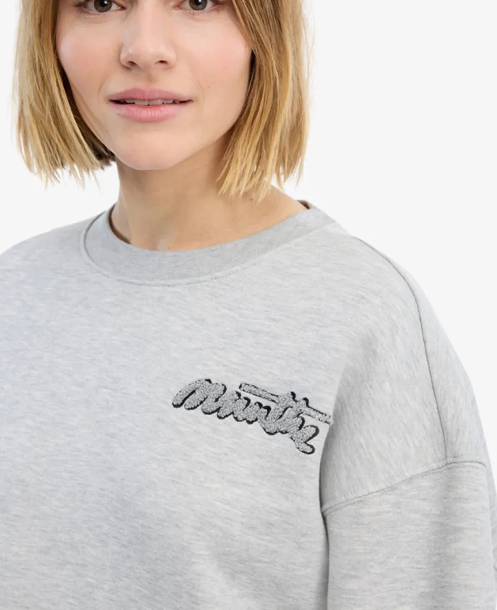 Munthe Sweater - 80 light grey 4 Munthe Munthe Sweater - 80 light grey