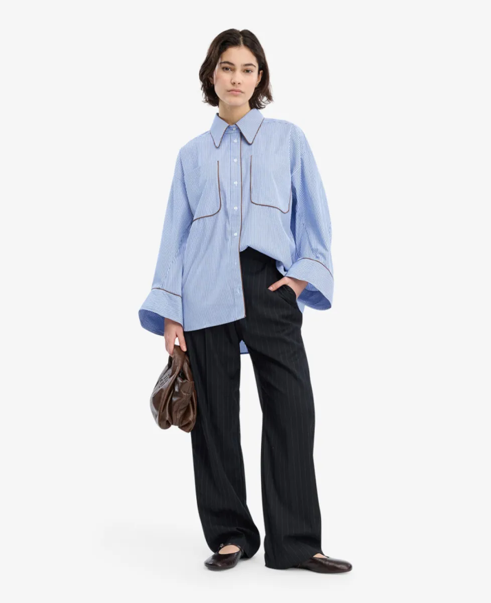 Munthe Blouse - 36 blue 2 Munthe Munthe Blouse - 36 blue