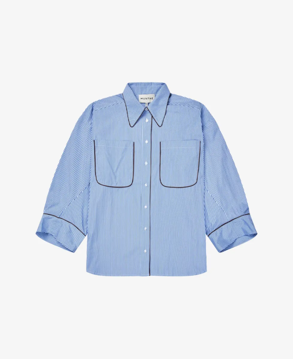 Munthe Blouse - 36 blue 1 Munthe Munthe Blouse - 36 blue