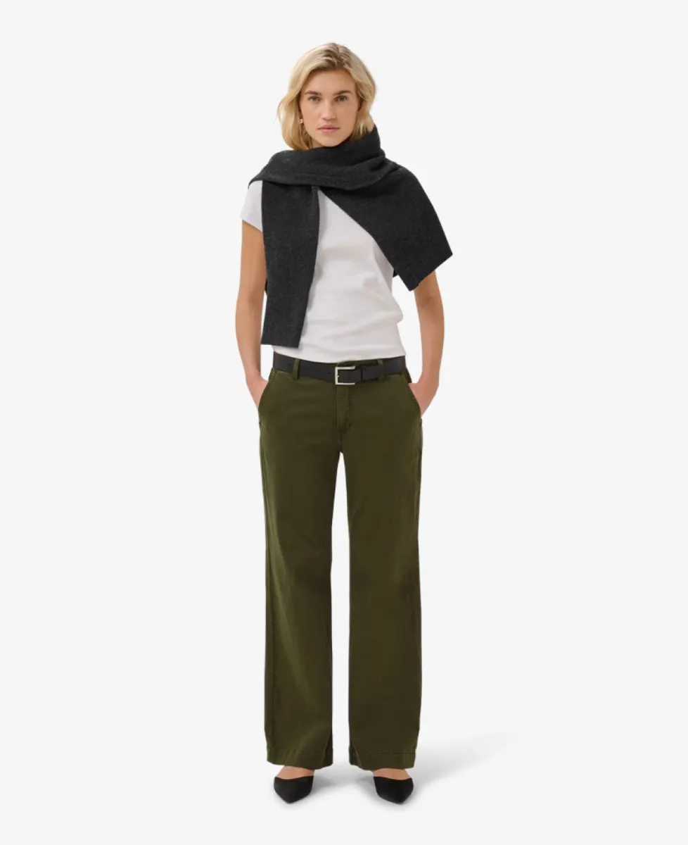 My Essential Wardrobe Pantalon - 190515 Olive Night 2 My Essential Wardrobe My Essential Wardrobe Pantalon - 190515 Olive Night
