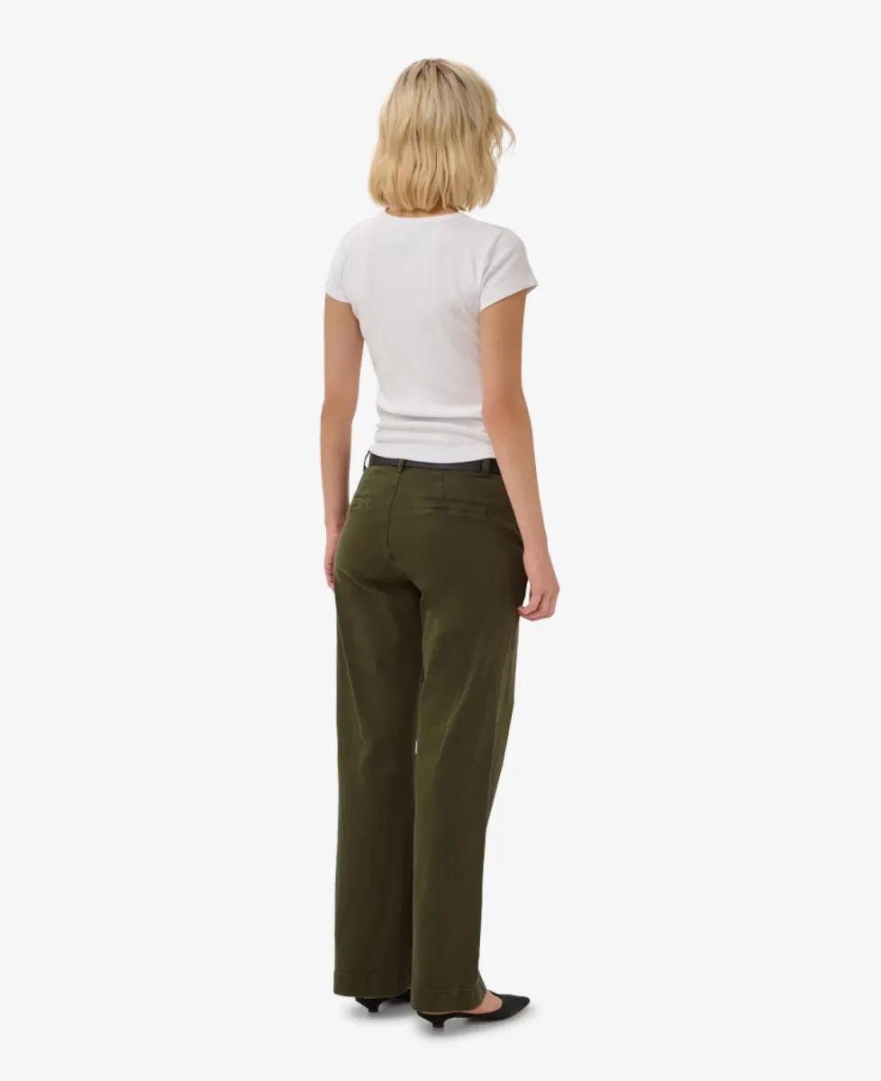 My Essential Wardrobe Pantalon - 190515 Olive Night 7 My Essential Wardrobe My Essential Wardrobe Pantalon - 190515 Olive Night