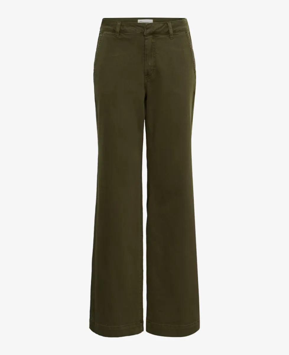 My Essential Wardrobe Pantalon - 190515 Olive Night 1 My Essential Wardrobe My Essential Wardrobe Pantalon - 190515 Olive Night