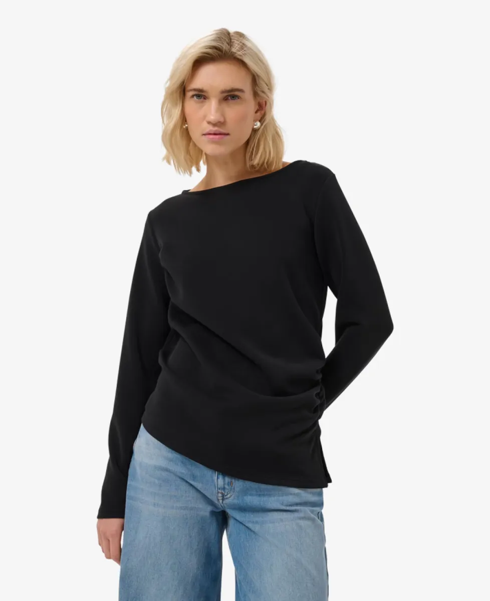 My Essential Wardrobe Blouse - 100031 Black 5 My Essential Wardrobe My Essential Wardrobe Blouse - 100031 Black