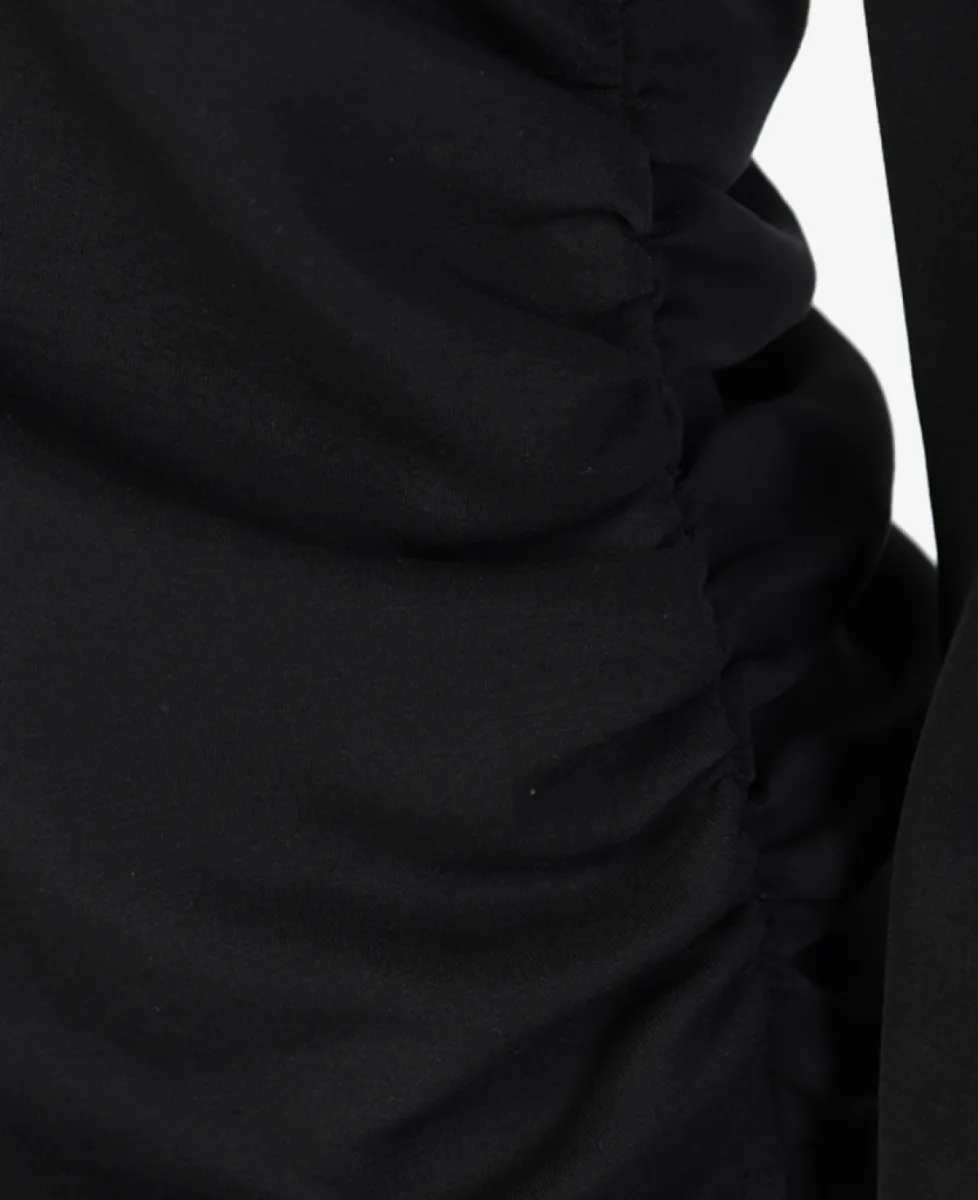 My Essential Wardrobe Blouse - 100031 Black 4 My Essential Wardrobe My Essential Wardrobe Blouse - 100031 Black