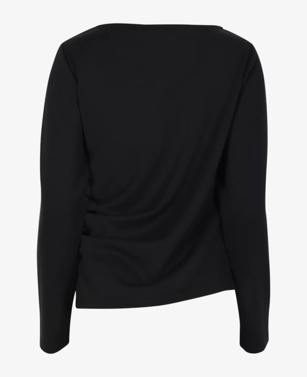My Essential Wardrobe Blouse - 100031 Black 6 My Essential Wardrobe My Essential Wardrobe Blouse - 100031 Black