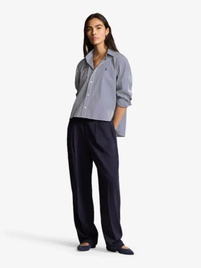 Ralph Lauren Ralph Lauren Blouse - 1322 WHITE/ FALL ROYAL