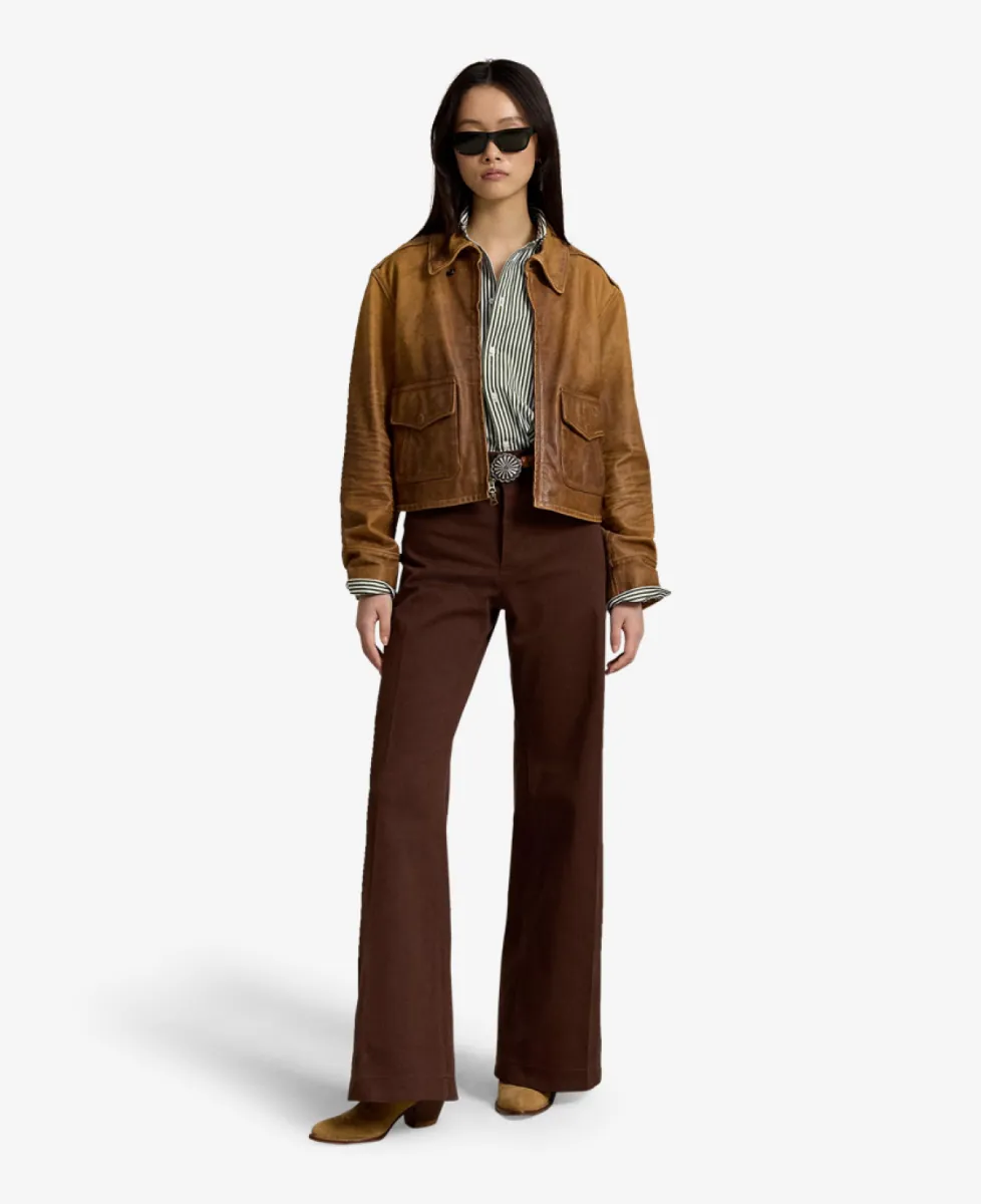 Ralph Lauren Blouse - 1936 CLASSIC DRAB-WHITE 2 Ralph Lauren Ralph Lauren Blouse - 1936 CLASSIC DRAB-WHITE