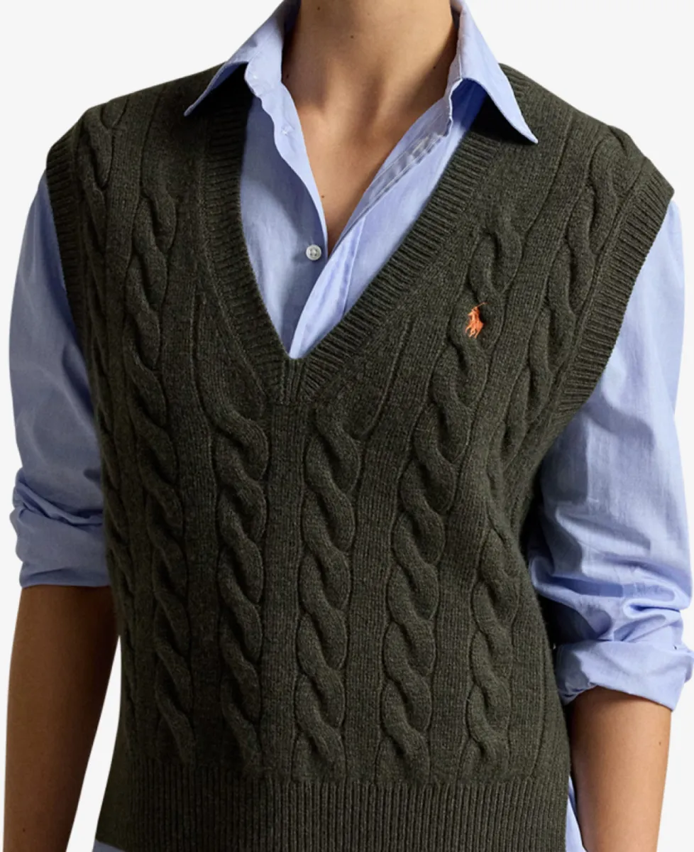 Ralph Lauren Spencer - OLIVE UMBER HEATHER 4 Ralph Lauren Ralph Lauren Spencer - OLIVE UMBER HEATHER