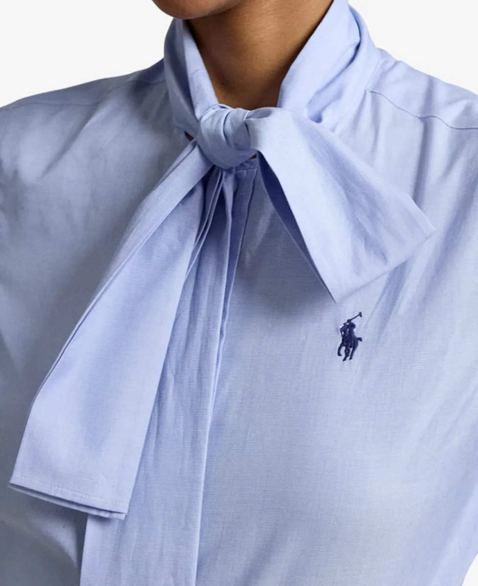 Ralph Lauren Blouse - MEDIUM BLUE 4 Ralph Lauren Ralph Lauren Blouse - MEDIUM BLUE