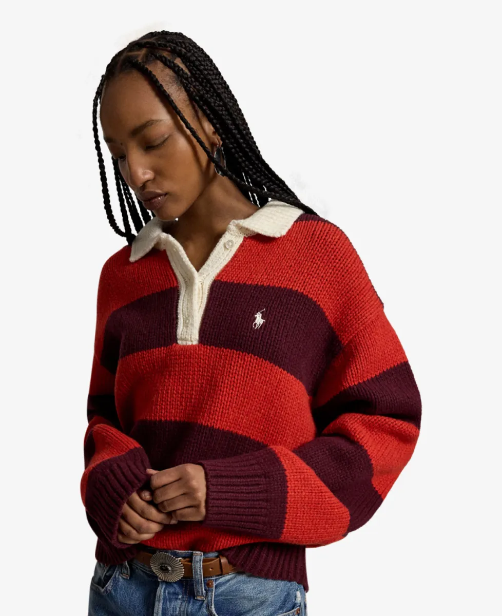 Ralph Lauren Sweater - HARVARD WINE/ BRANDY HEATHER 3 Ralph Lauren Ralph Lauren Sweater - HARVARD WINE/ BRANDY HEATHER