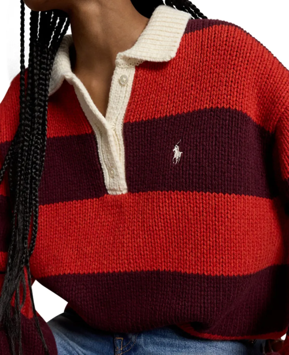 Ralph Lauren Sweater - HARVARD WINE/ BRANDY HEATHER 4 Ralph Lauren Ralph Lauren Sweater - HARVARD WINE/ BRANDY HEATHER