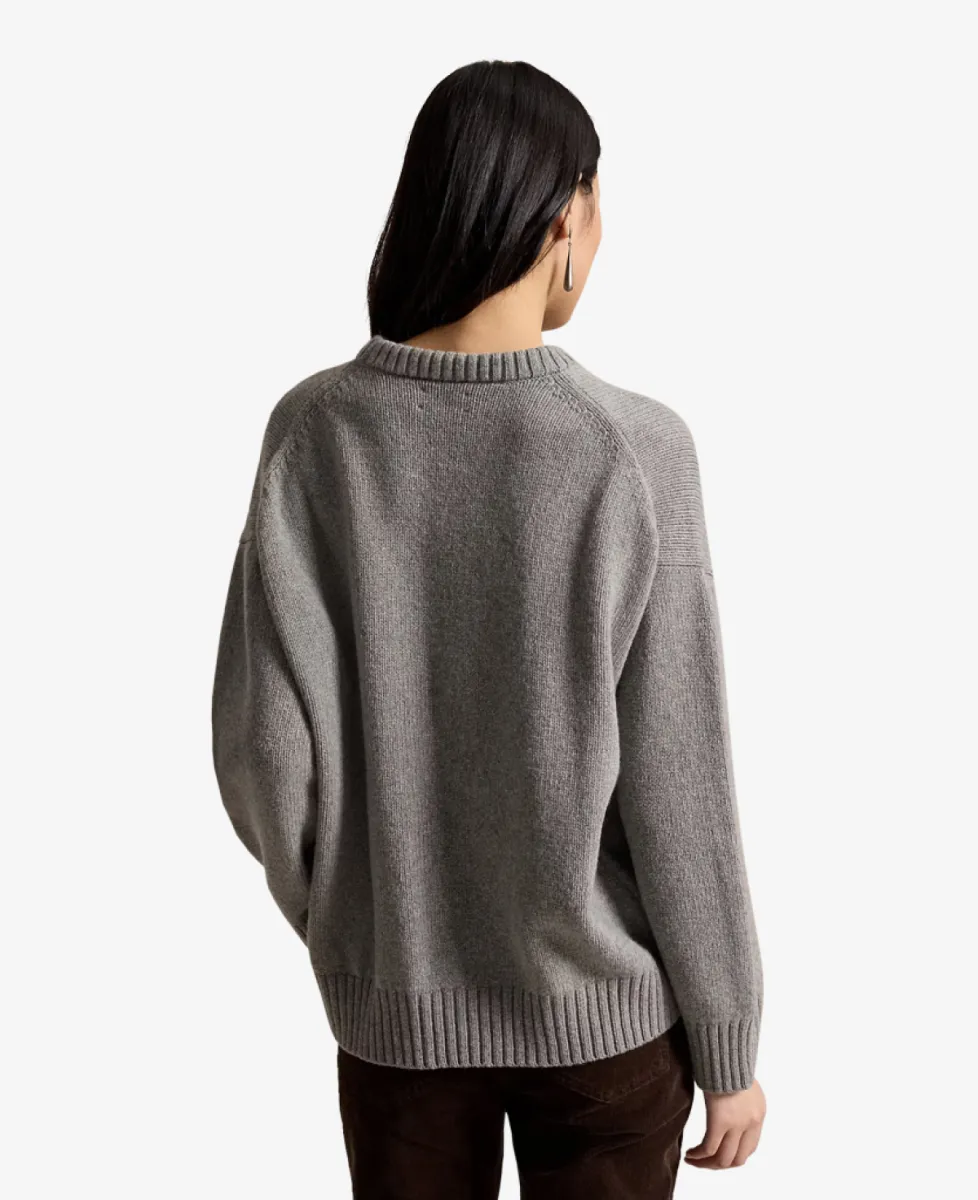 Ralph Lauren Sweater - OUTPOST GRAY HTHR 6 Ralph Lauren Ralph Lauren Sweater - OUTPOST GRAY HTHR