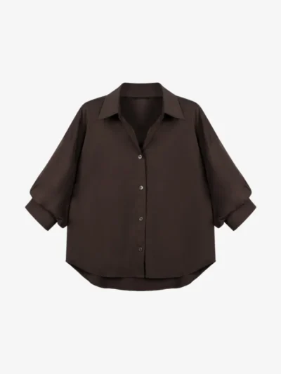 Repeat Repeat Blouse - 1821 Cacoa