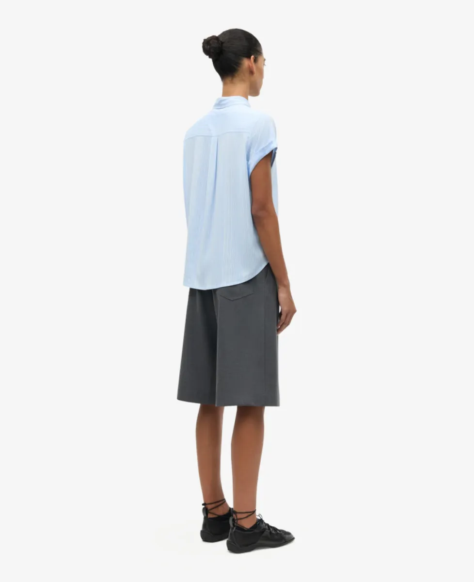 Samsoe Samsoe Bermuda - Grijs 6 Samsoe Samsoe Samsoe Samsoe Bermuda - Grijs