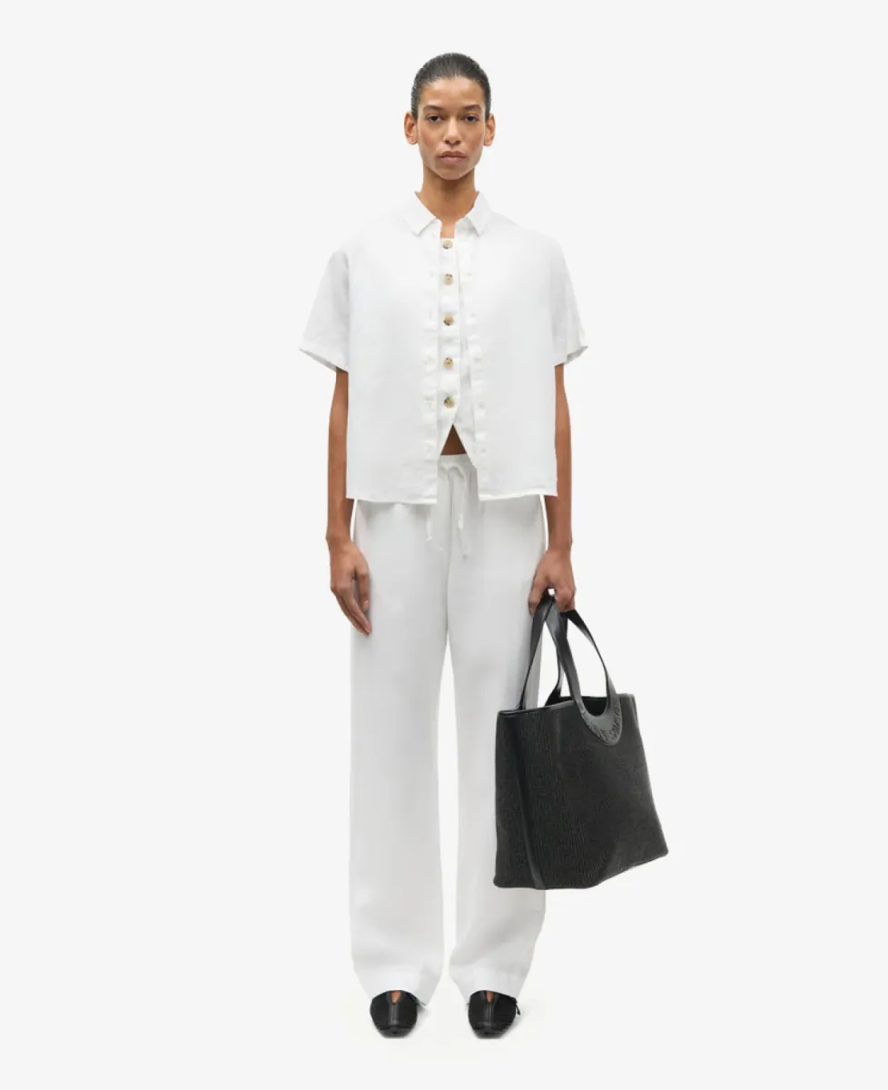 Samsoe Samsoe Broek - Wit 2 Samsoe Samsoe Samsoe Samsoe Broek - Wit