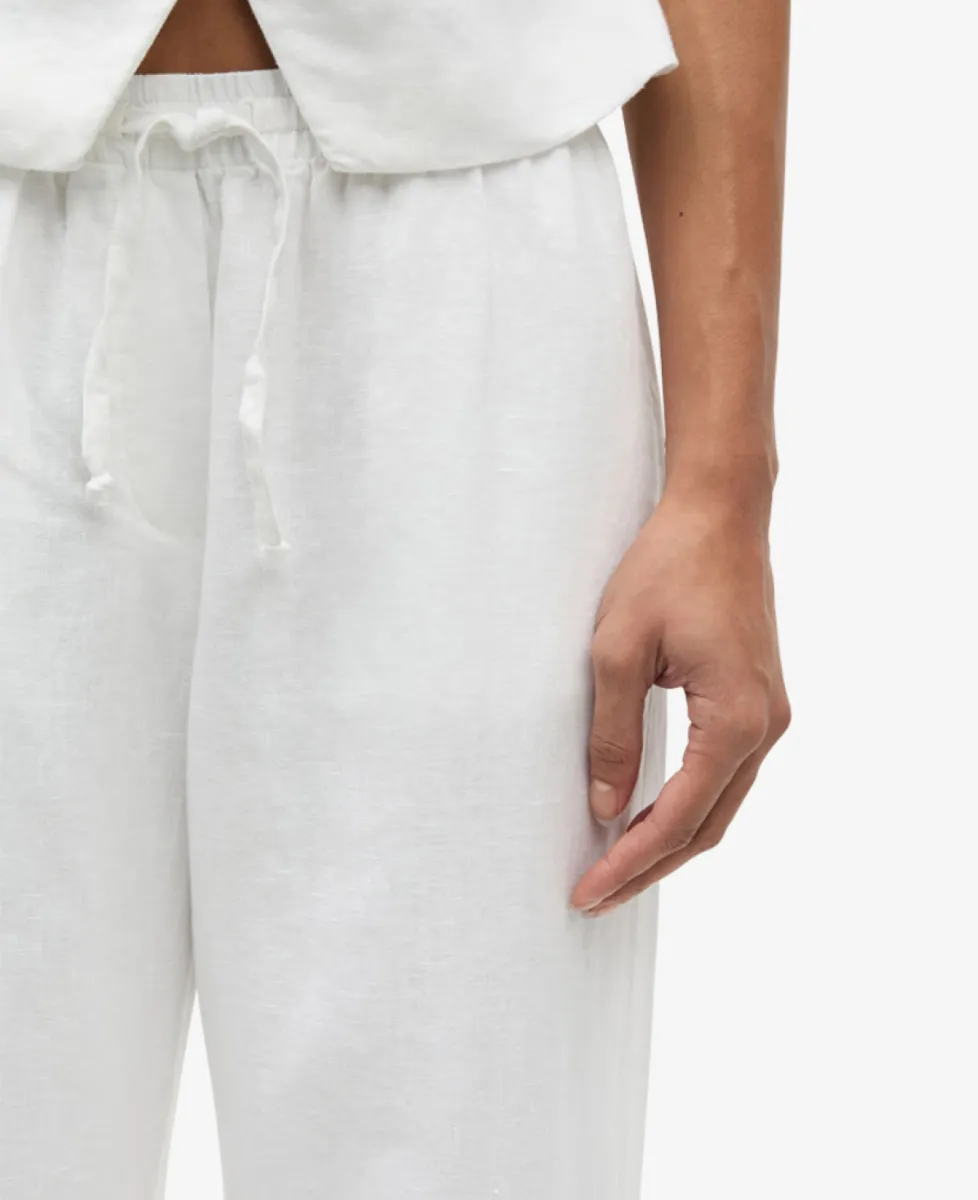 Samsoe Samsoe Broek - Wit 3 Samsoe Samsoe Samsoe Samsoe Broek - Wit