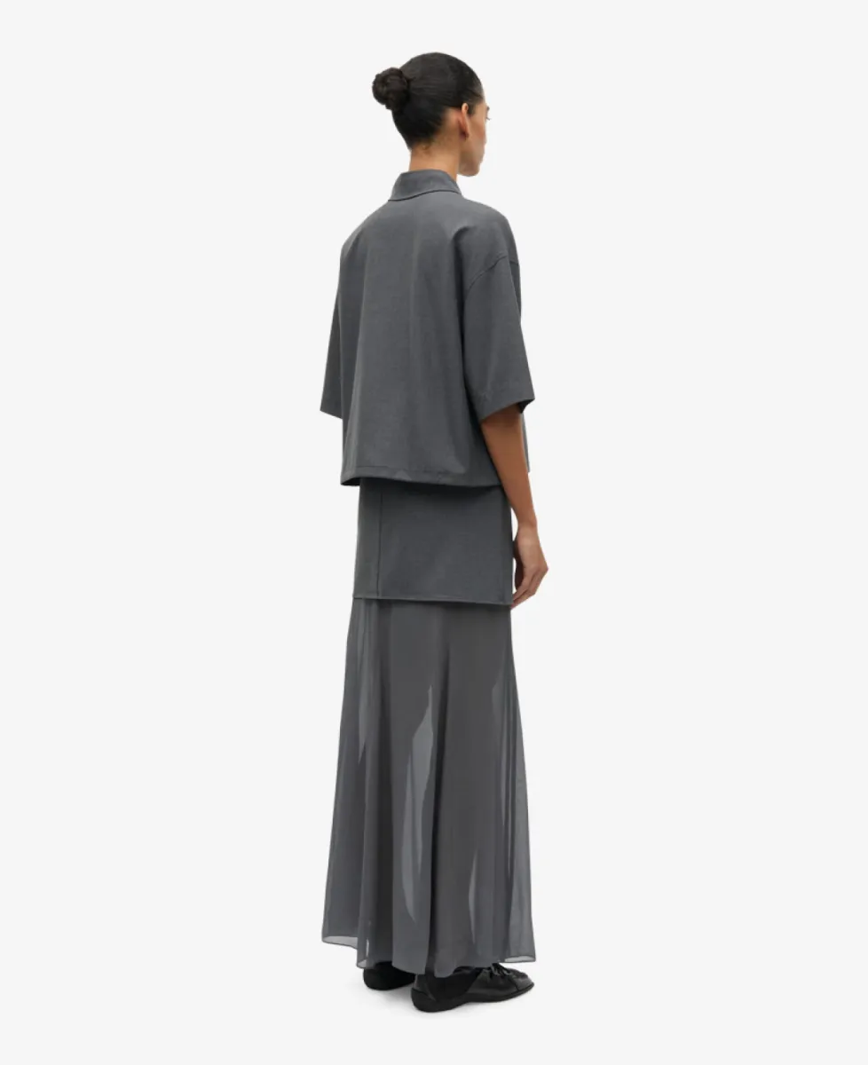 Samsoe Samsoe Blouse - Grijs 6 Samsoe Samsoe Samsoe Samsoe Blouse - Grijs