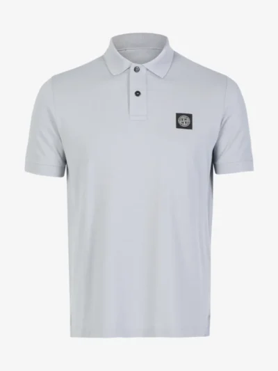 Stone Island Stone Island Polo pique - V0049 ASH GREY