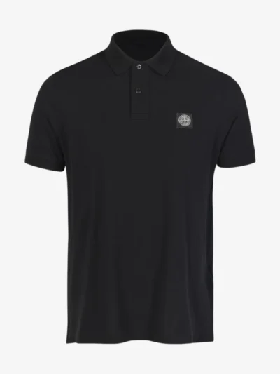 Stone Island Stone Island Polo pique - V0029 BLACK