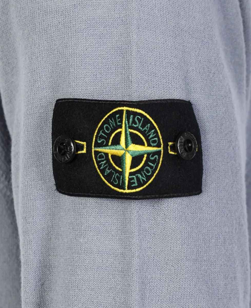 Stone Island Trui ronde hals - V0049 ASH GREY 4 Stone Island Stone Island Trui ronde hals - V0049 ASH GREY