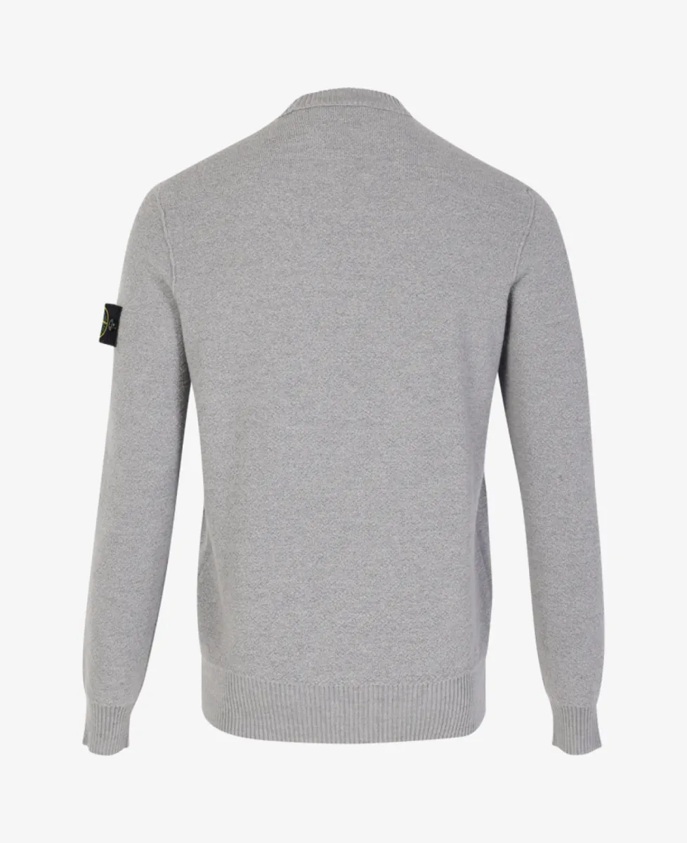 Stone Island Trui ronde hals - V0049 ASH GREY 6 Stone Island Stone Island Trui ronde hals - V0049 ASH GREY