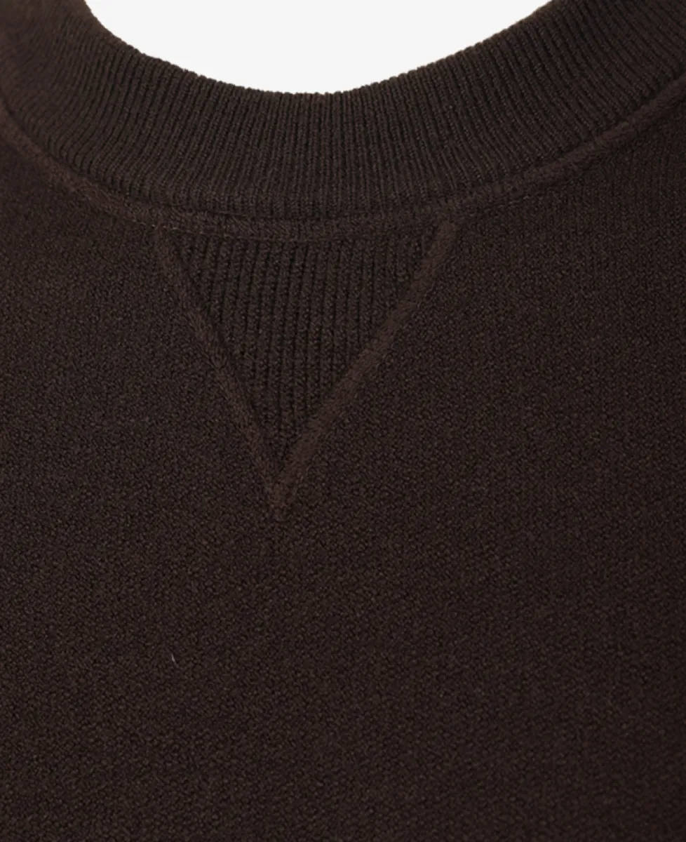 Stone Island Trui ronde hals - V0078 COAL GREY 4 Stone Island Stone Island Trui ronde hals - V0078 COAL GREY