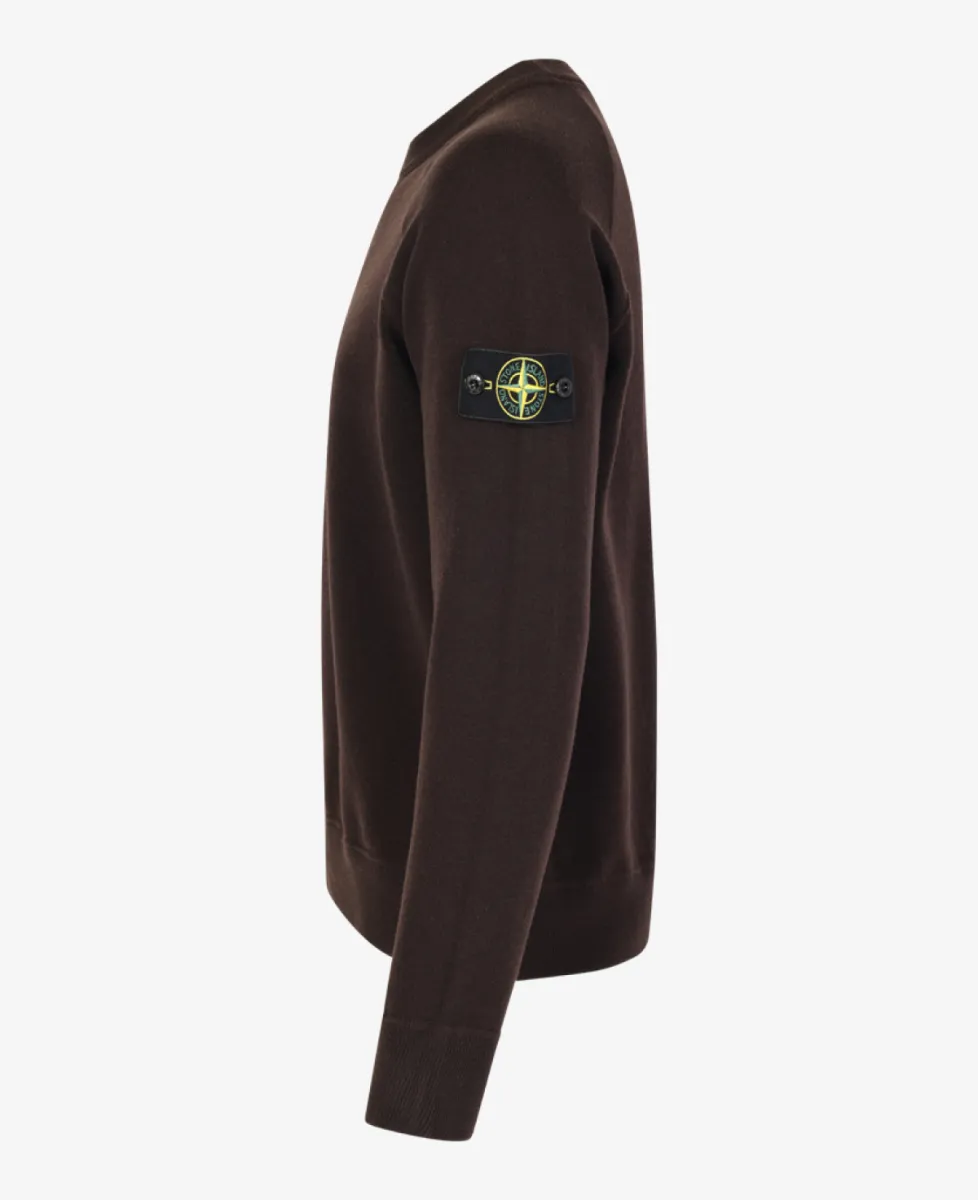 Stone Island Trui ronde hals - V0078 COAL GREY 5 Stone Island Stone Island Trui ronde hals - V0078 COAL GREY