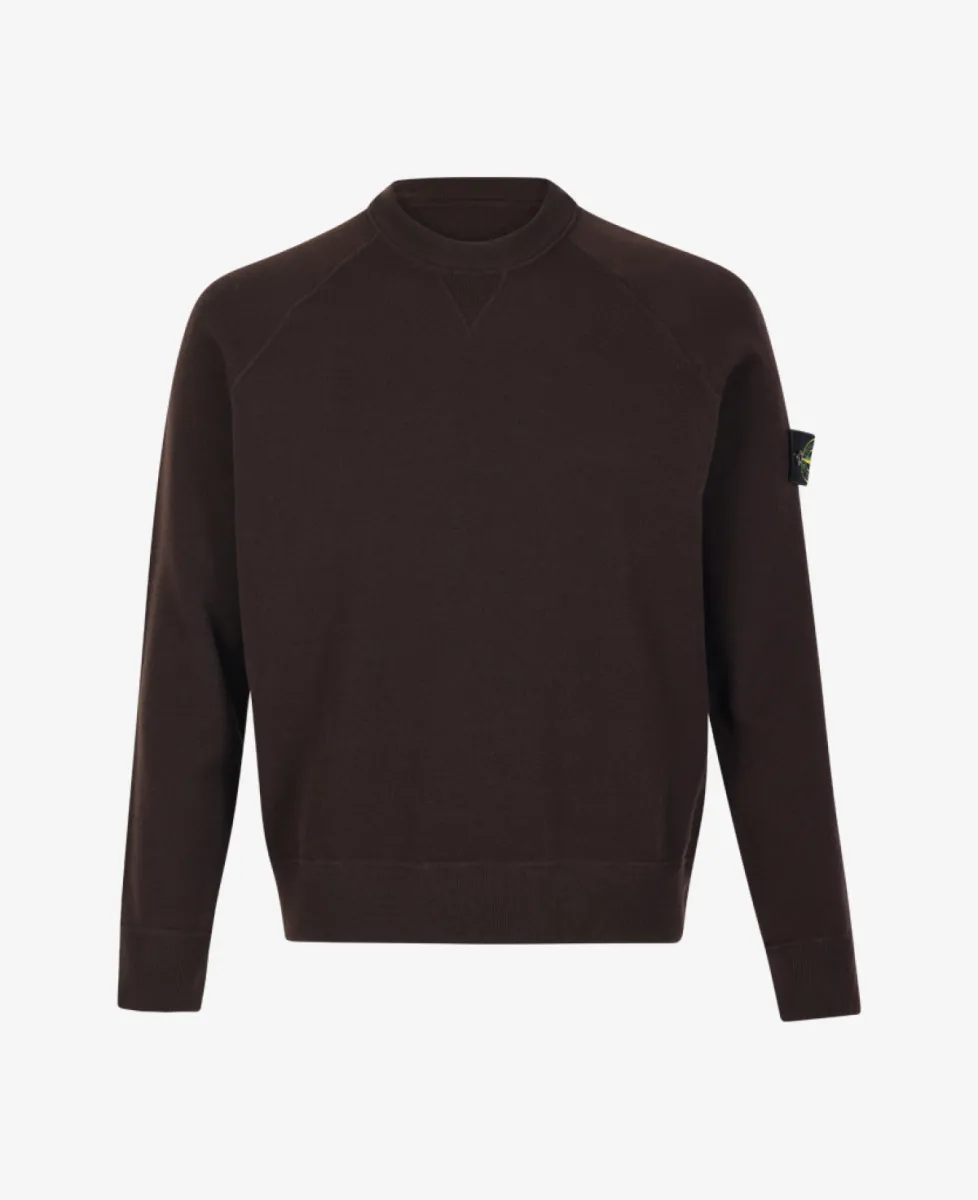Stone Island Trui ronde hals - V0078 COAL GREY 1 Stone Island Stone Island Trui ronde hals - V0078 COAL GREY