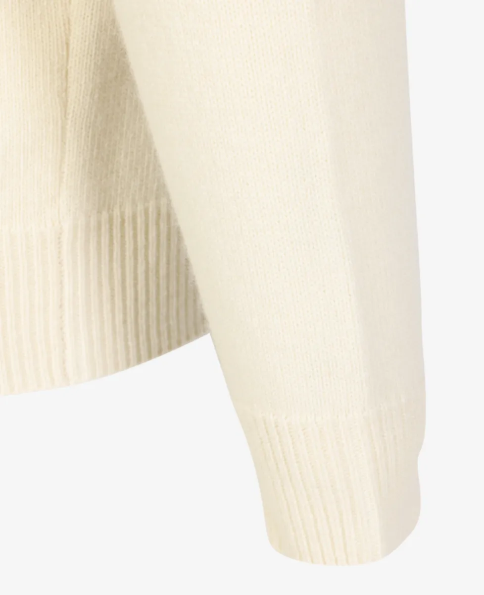 Stone Island Trui half zip - V0093 IVORY 6 Stone Island Stone Island Trui half zip - V0093 IVORY
