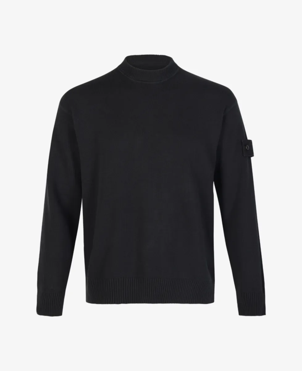 Stone Island Ghost Sweater - V0029 BLACK 1 Stone Island Stone Island Ghost Sweater - V0029 BLACK