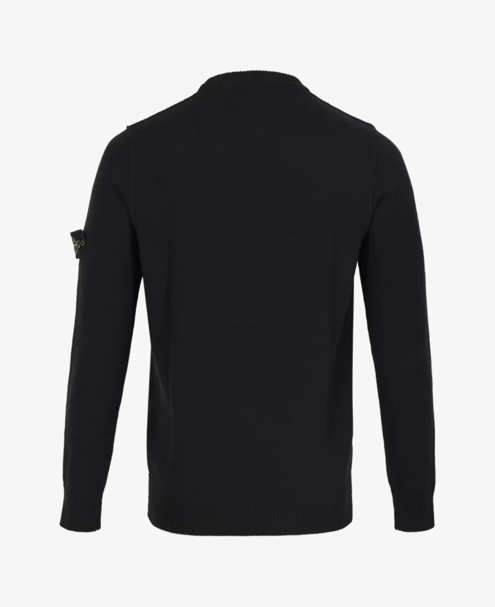 Stone Island Trui gebreid ronde hals - V0029 BLACK 6 Stone Island Stone Island Trui gebreid ronde hals - V0029 BLACK