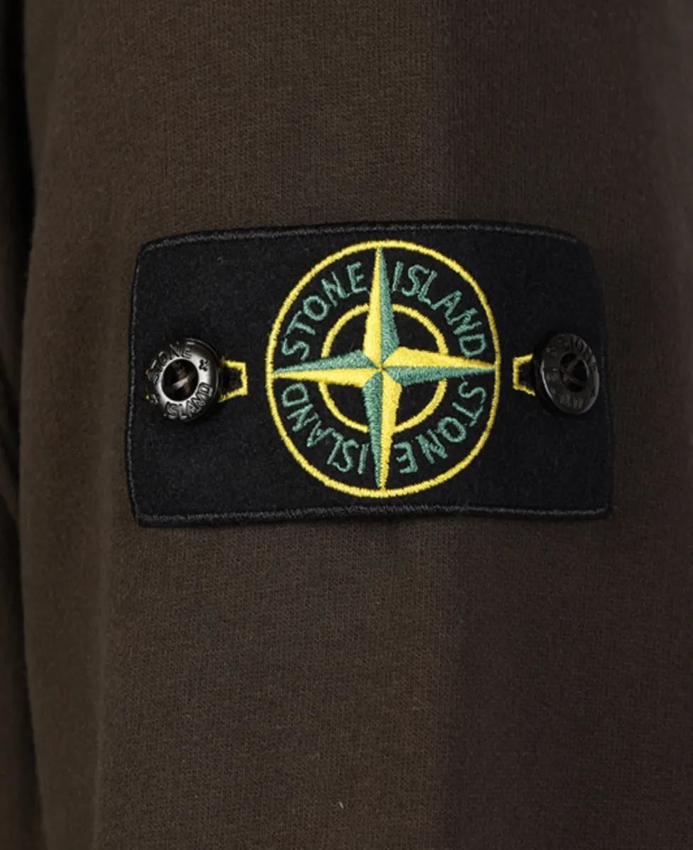 Stone Island Hoodie katoen - V0078 COAL GREY 2 Stone Island Stone Island Hoodie katoen - V0078 COAL GREY