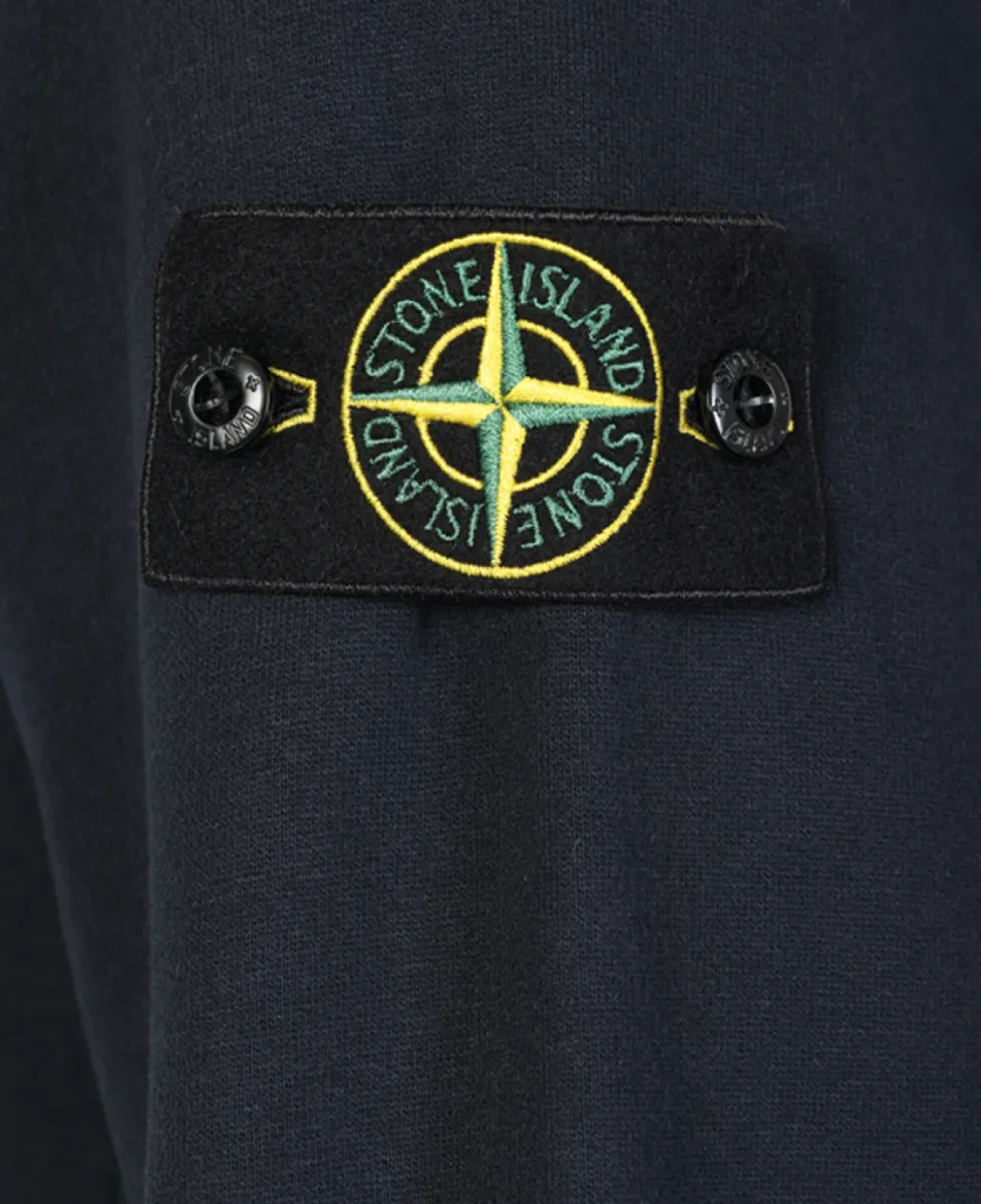 Stone Island Sweater katoen - V0020 NAVY BLUE 3 Stone Island Stone Island Sweater katoen - V0020 NAVY BLUE