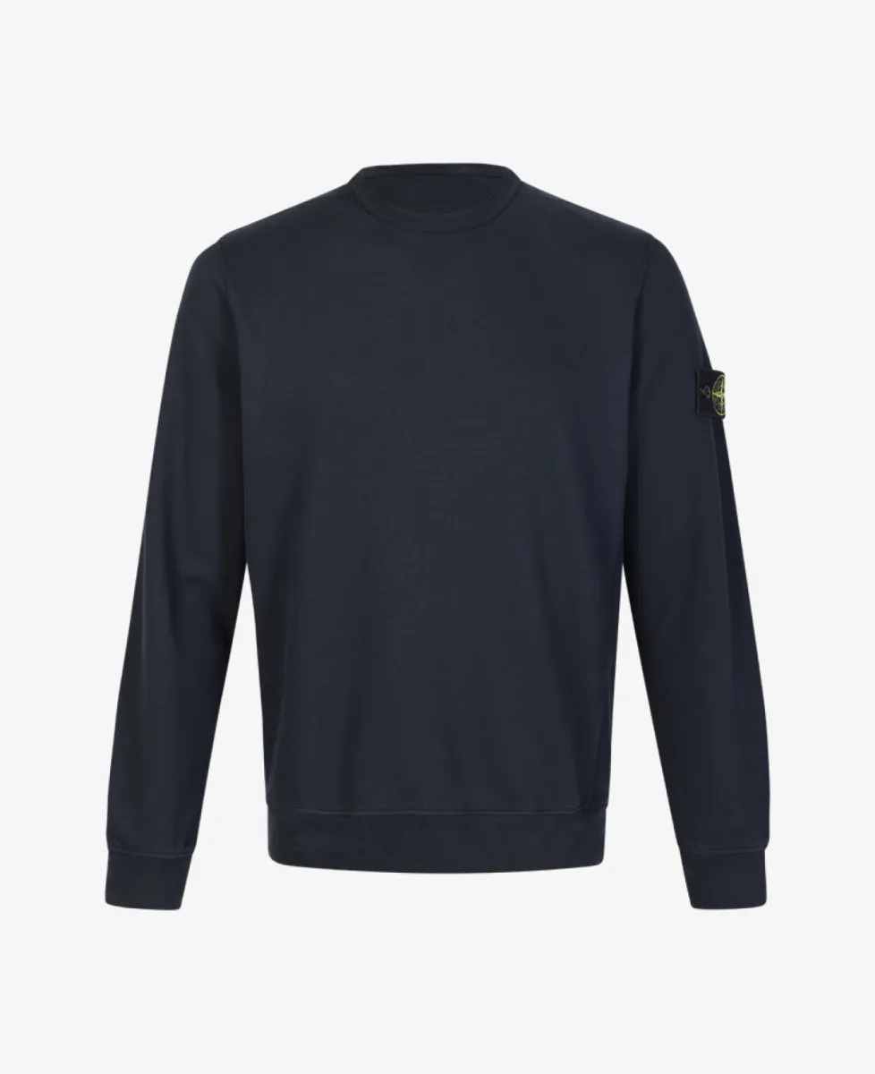 Stone Island Sweater katoen - V0020 NAVY BLUE 1 Stone Island Stone Island Sweater katoen - V0020 NAVY BLUE