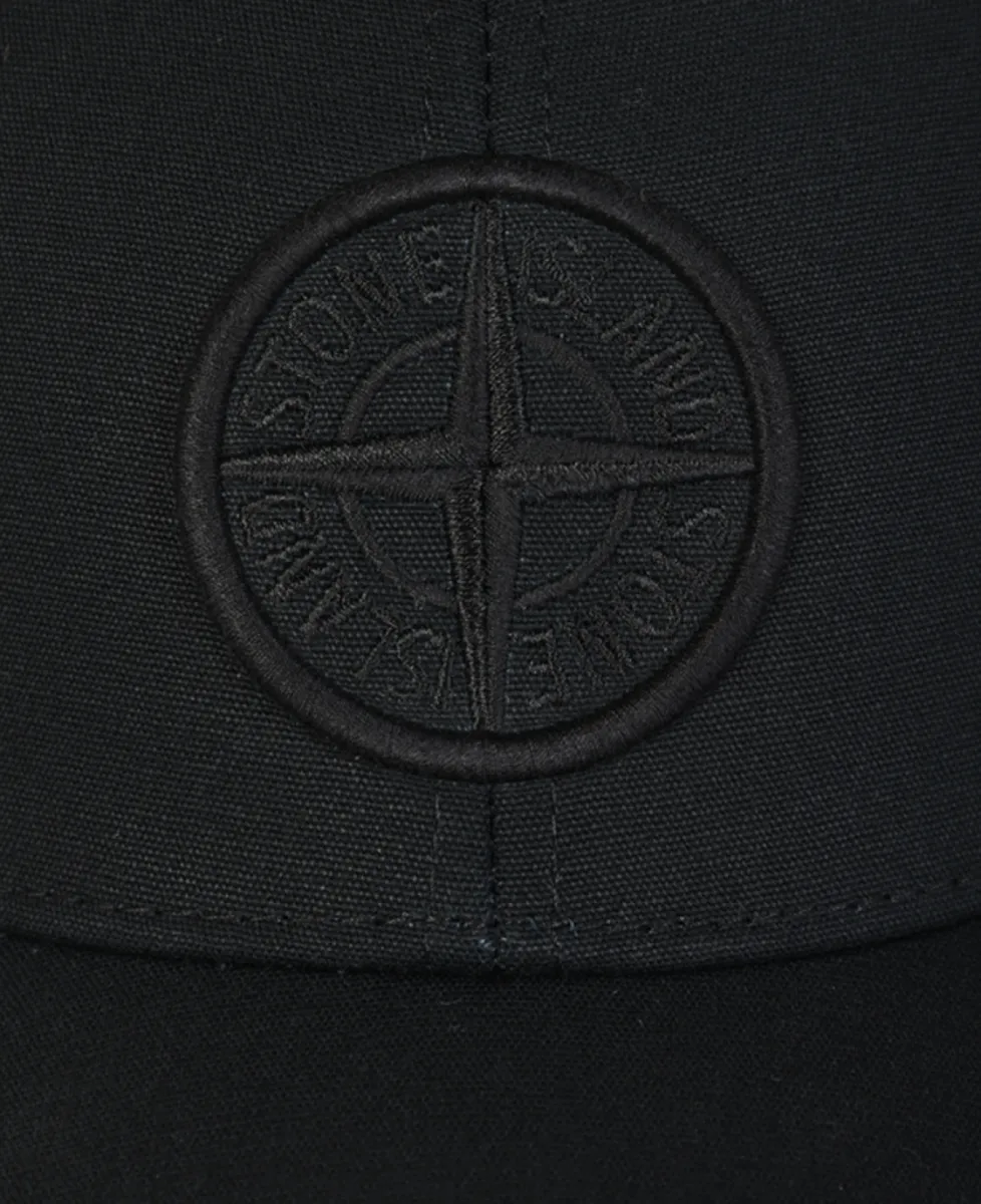 Stone Island Pet katoen - V0029 BLACK 6 Stone Island Stone Island Pet katoen - V0029 BLACK