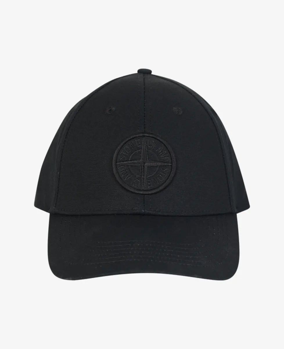 Stone Island Pet katoen - V0029 BLACK 1 Stone Island Stone Island Pet katoen - V0029 BLACK