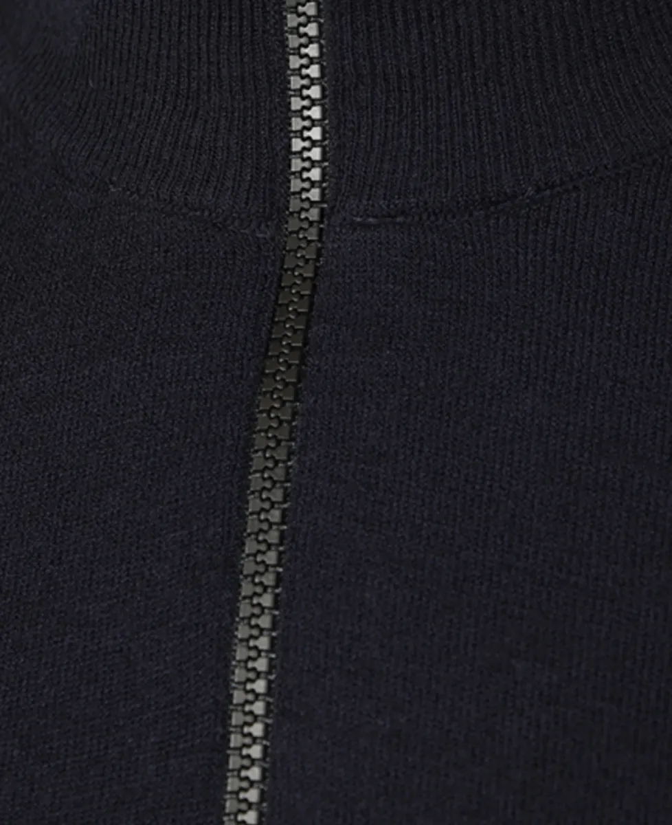 Stone Island Half zip trui - V0020 Navy blue 3 Stone Island Stone Island Half zip trui - V0020 Navy blue