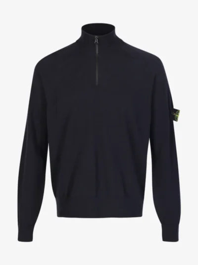 Stone Island Stone Island Half zip trui - V0020 Navy blue