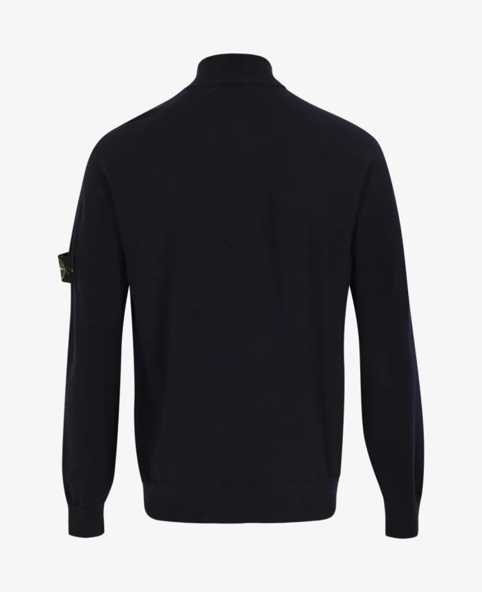 Stone Island Half zip trui - V0020 Navy blue 6 Stone Island Stone Island Half zip trui - V0020 Navy blue
