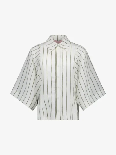 Studio Anneloes Studio Anneloes Blouse - 1174 offwhite/new army
