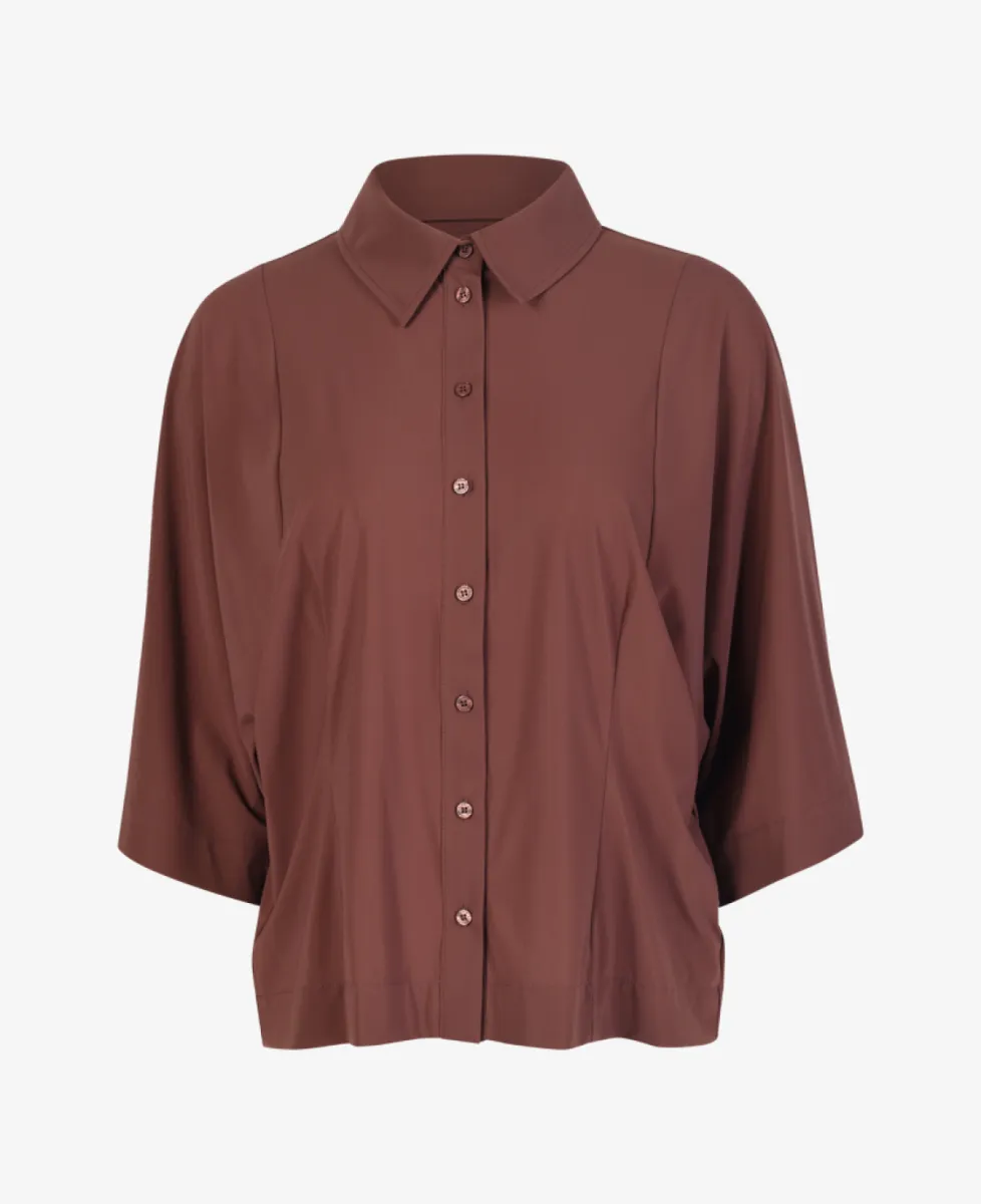 Studio Anneloes Blouse - 8600 chestnut 1 Studio Anneloes Studio Anneloes Blouse - 8600 chestnut
