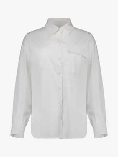 Studio Anneloes Studio Anneloes Erin poplin blouse - 1100 off white