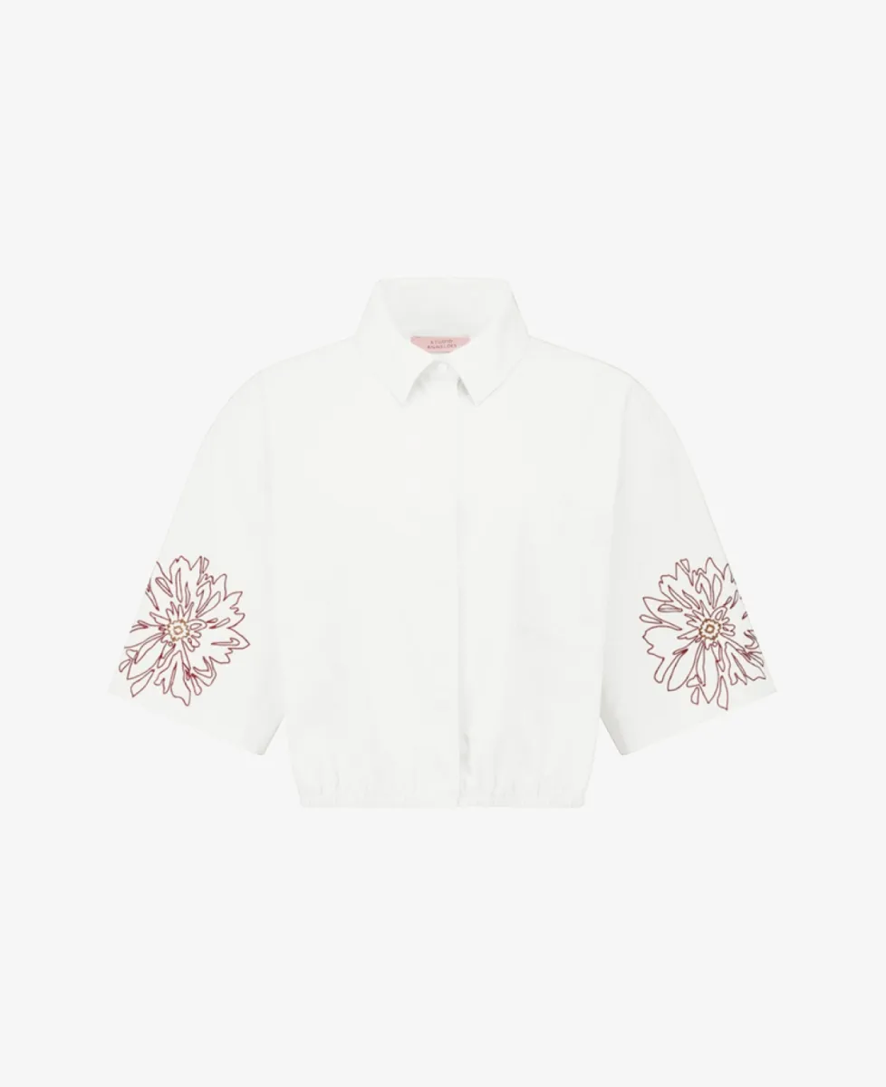 Studio Anneloes Blouse - 1000 white 1 Studio Anneloes Studio Anneloes Blouse - 1000 white