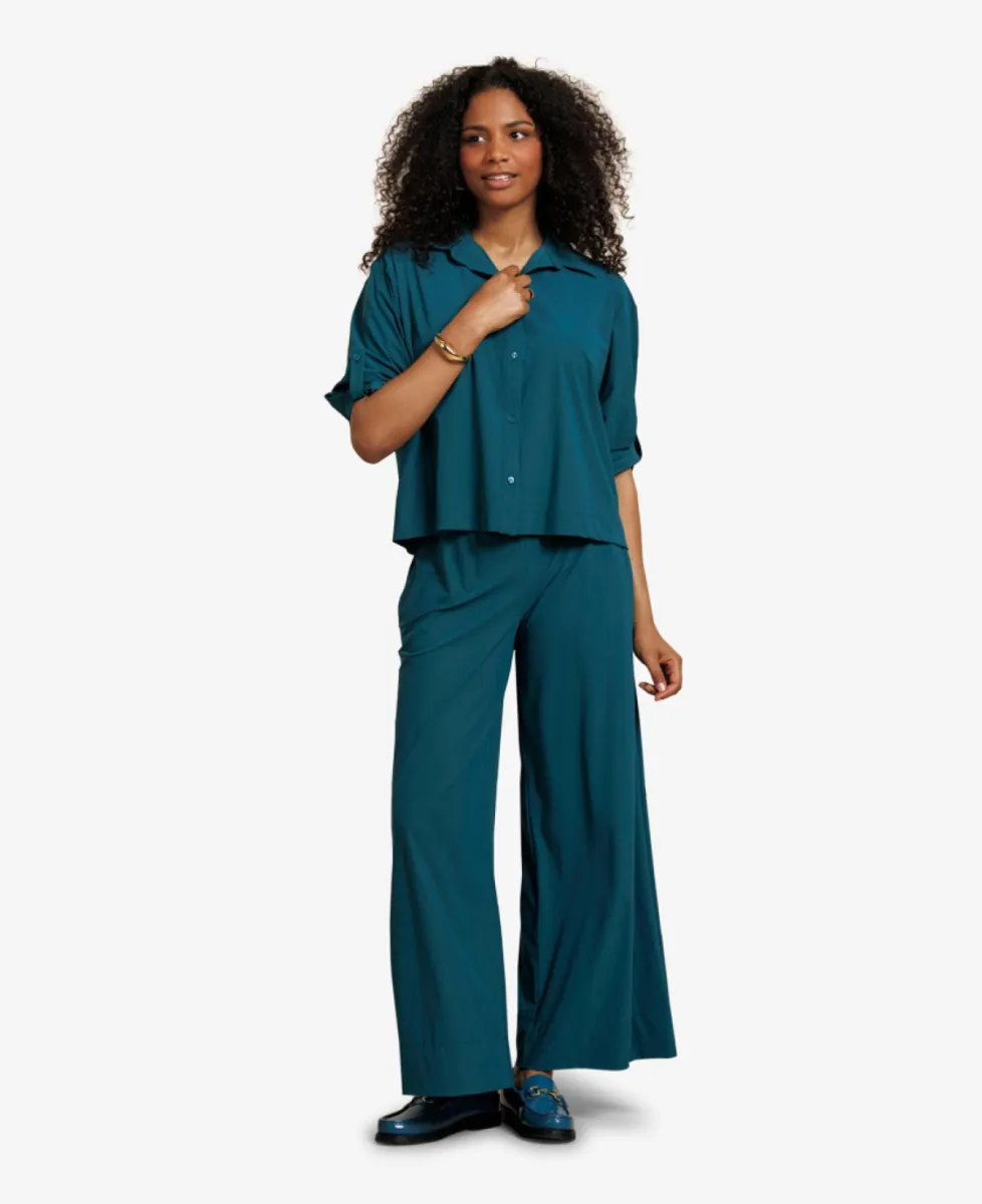 Studio Anneloes Pantalon - 8200 teal 2 Studio Anneloes Studio Anneloes Pantalon - 8200 teal