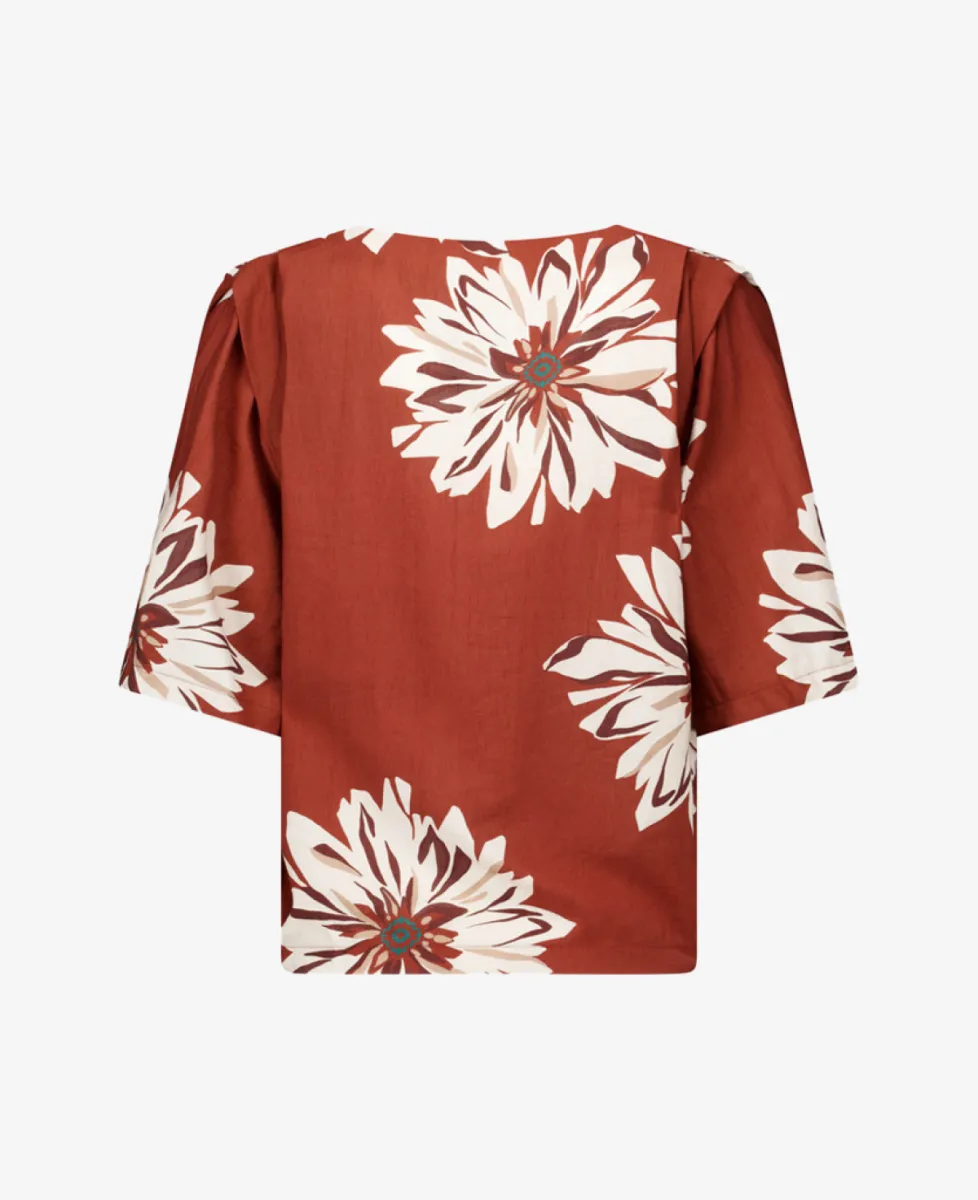 Studio Anneloes Top km - 3301 rust 4 Studio Anneloes Studio Anneloes Top km - 3301 rust