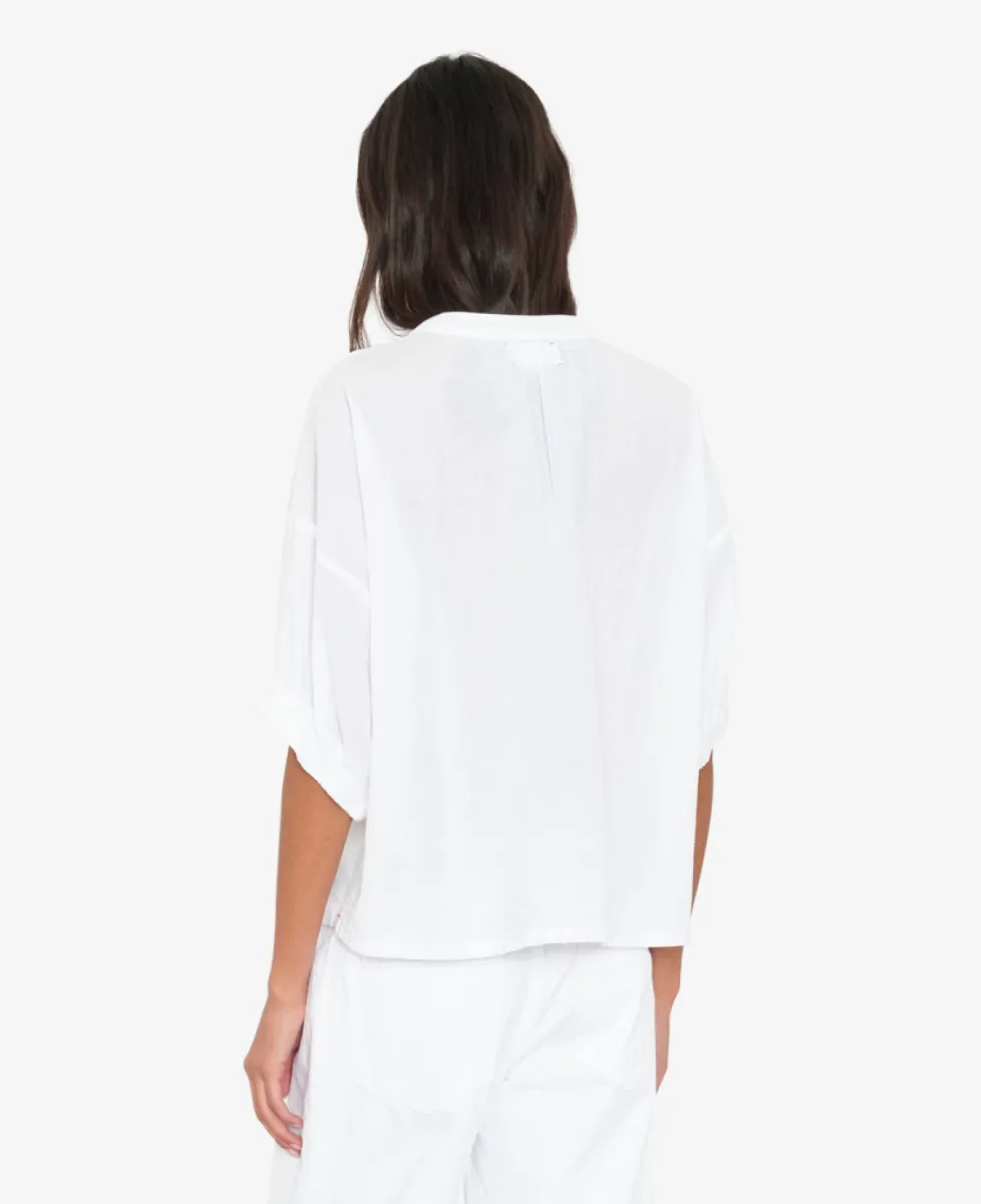 Xirena Blouse - White 3 Xirena Xirena Blouse - White