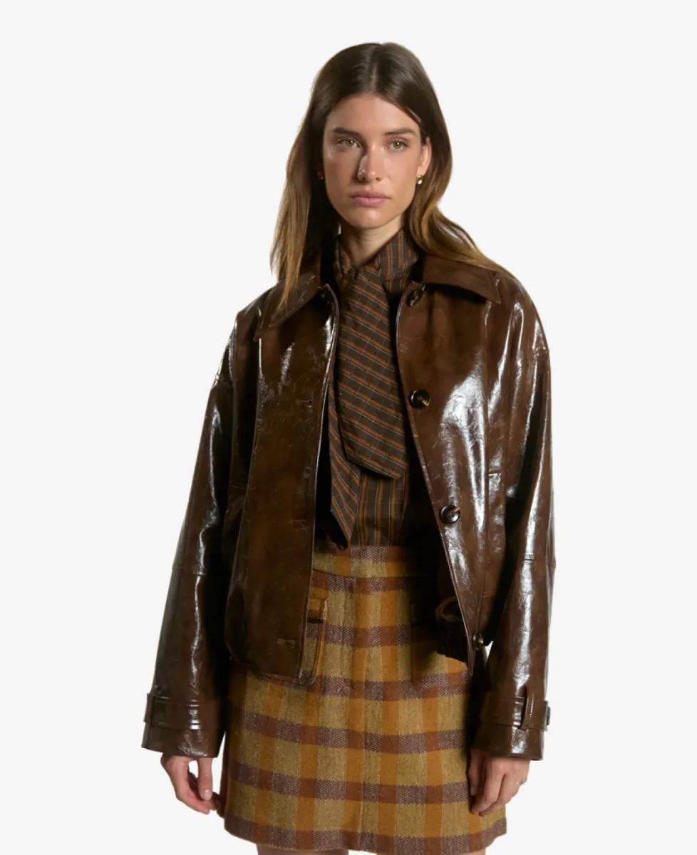 Aaiko Blazer - 191012 DARK MOCHA 3 Aaiko Aaiko Blazer - 191012 DARK MOCHA