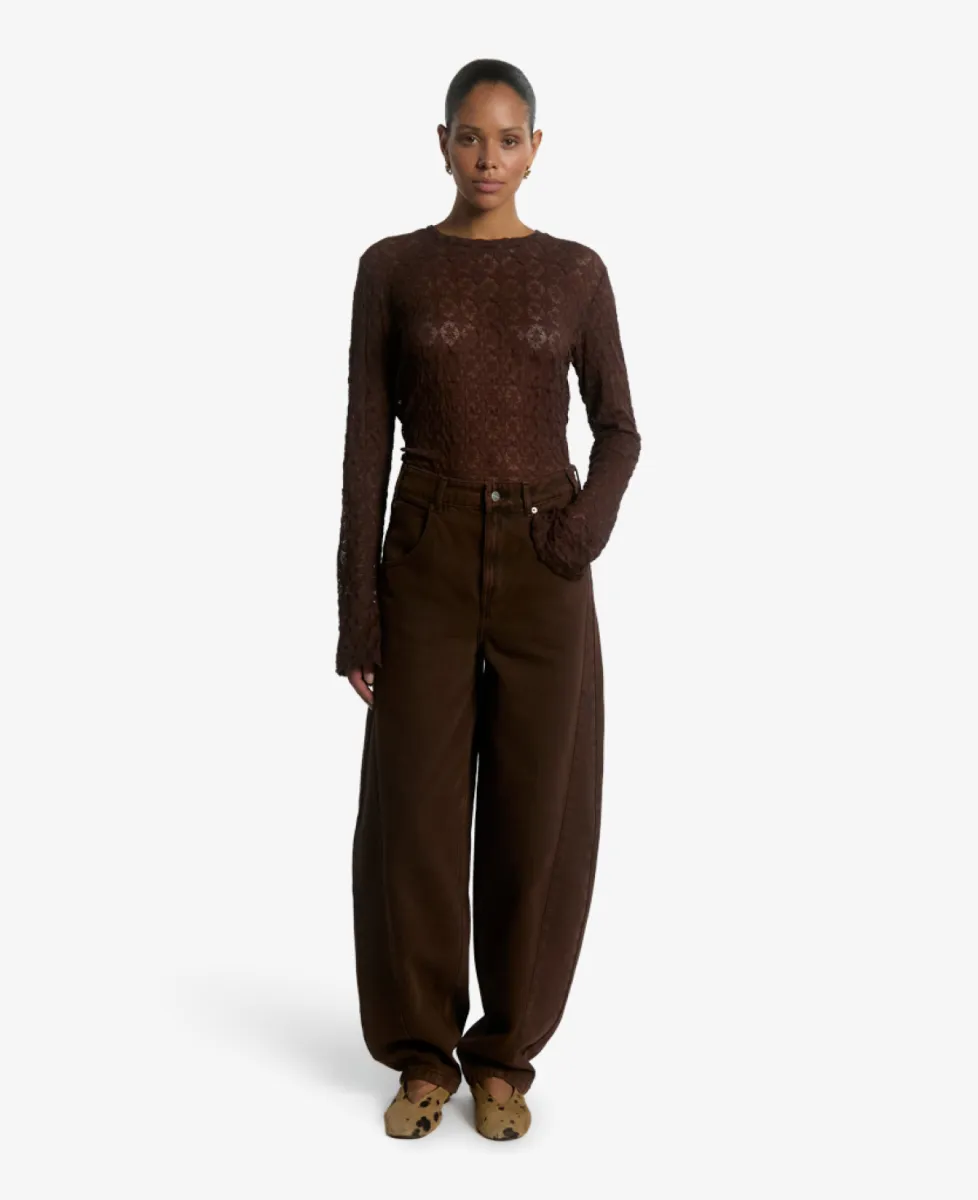 Aaiko Shirt ml - 191419 CHICORY COFFEE 2 Aaiko Aaiko Shirt ml - 191419 CHICORY COFFEE