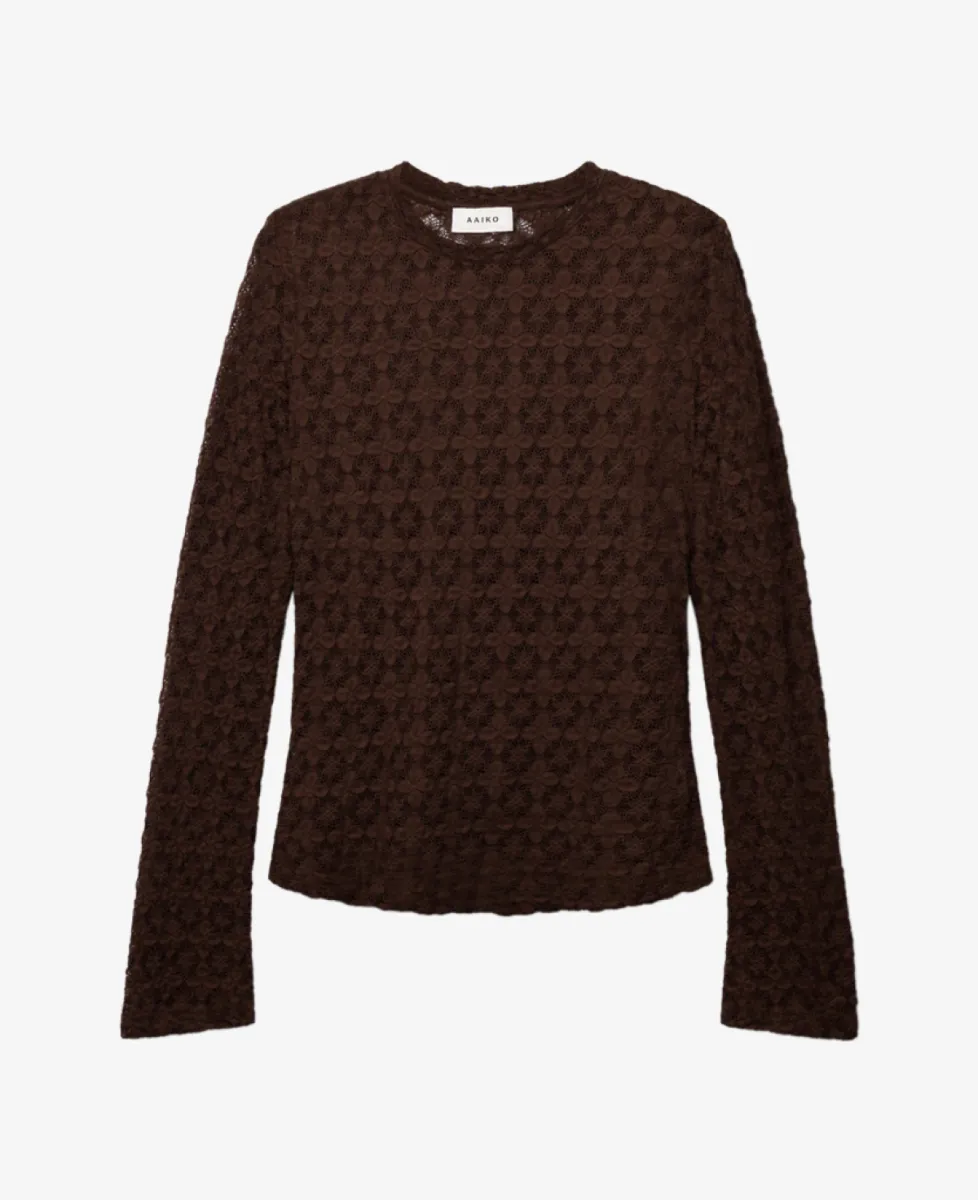 Aaiko Shirt ml - 191419 CHICORY COFFEE 1 Aaiko Aaiko Shirt ml - 191419 CHICORY COFFEE